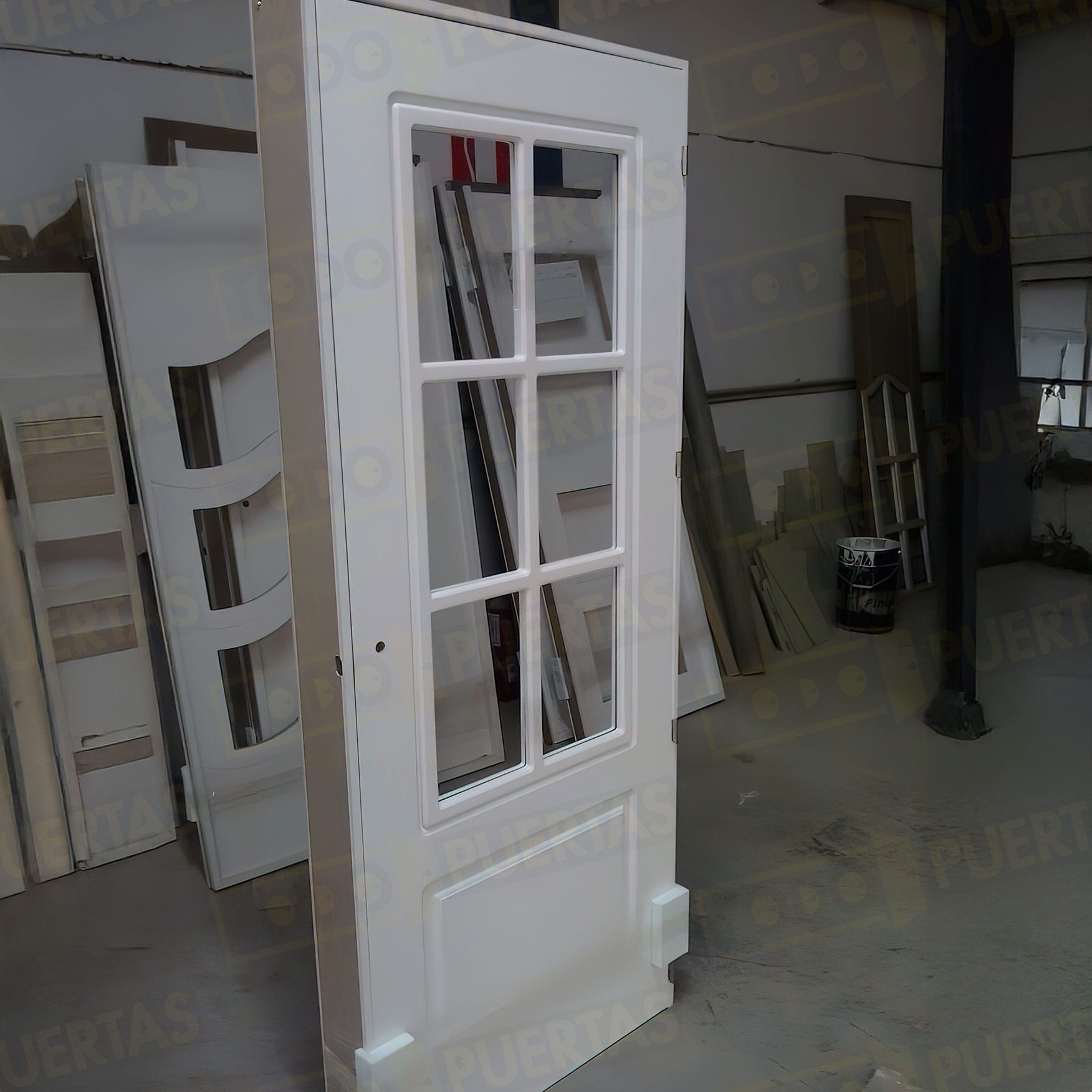 Foto Puertas Lacadas Blancas cliente 12