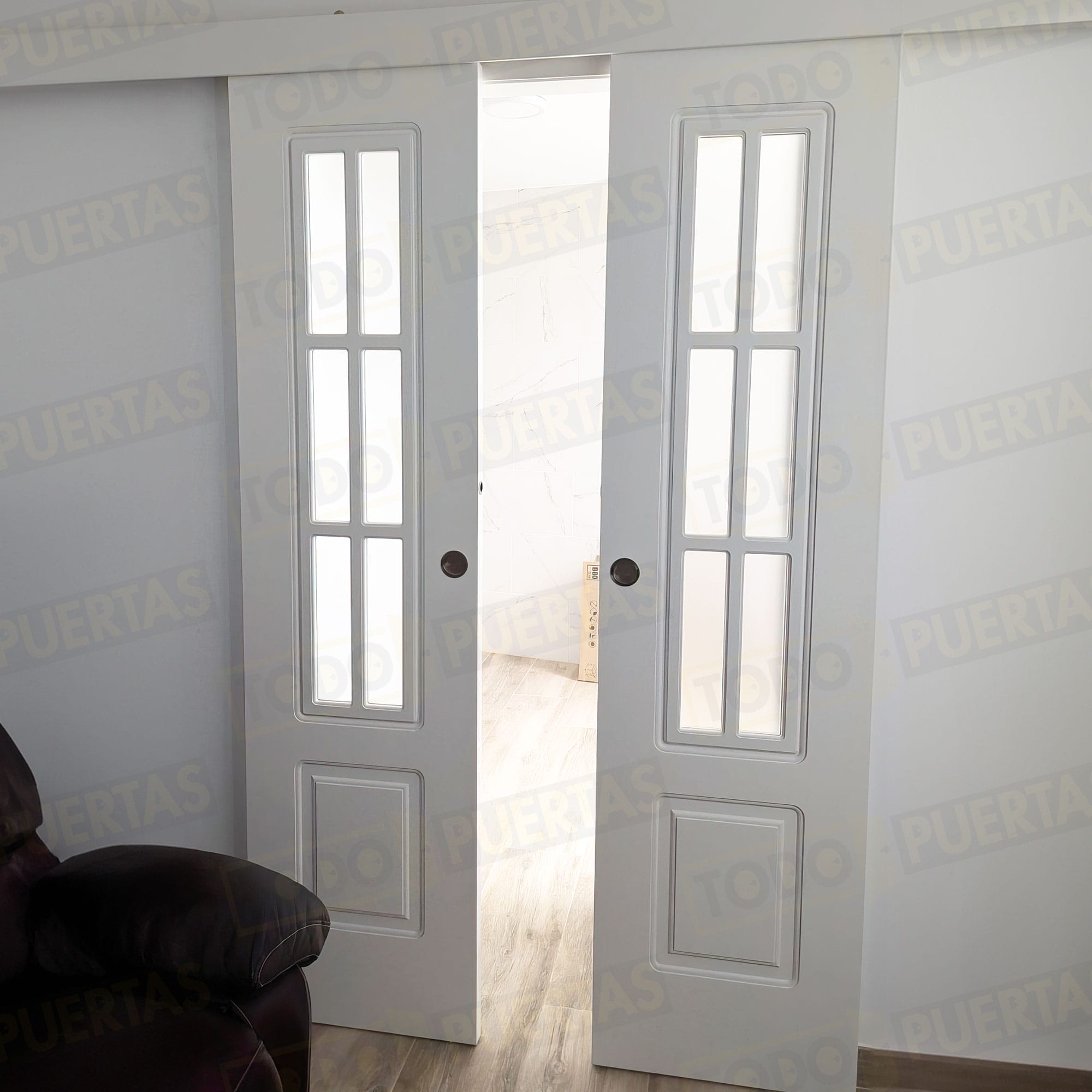 Foto Puertas Correderas SIN Obra cliente 2