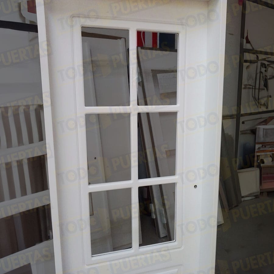 Foto Puertas Lacadas Blancas Rústicas cliente 9