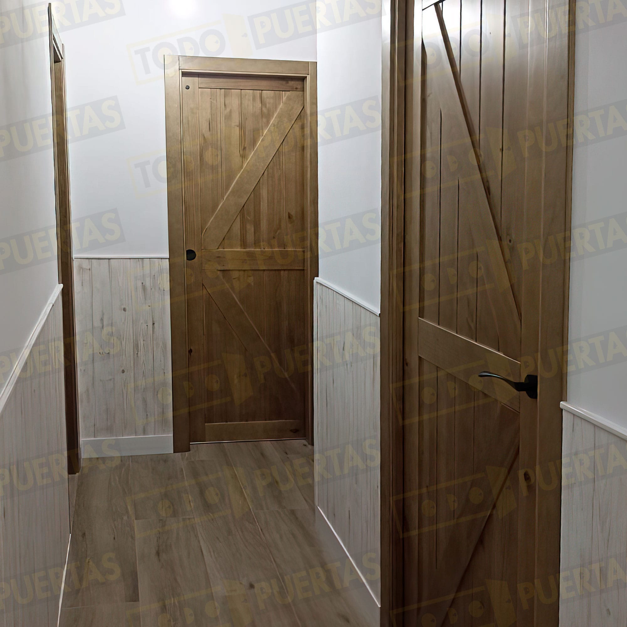 Foto Puertas correderas rústicas cliente 6