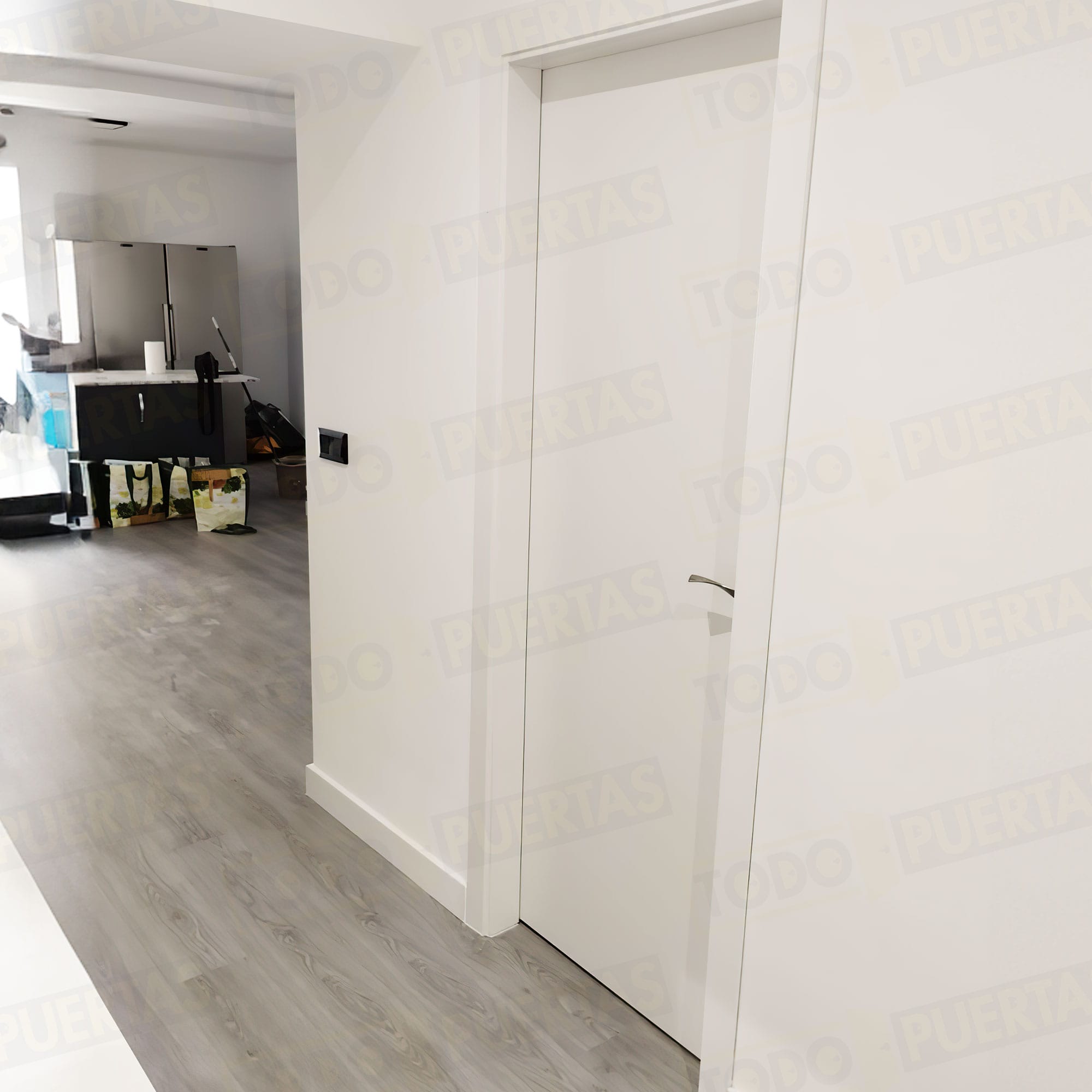 Foto Puertas Lacadas Blancas cliente 6