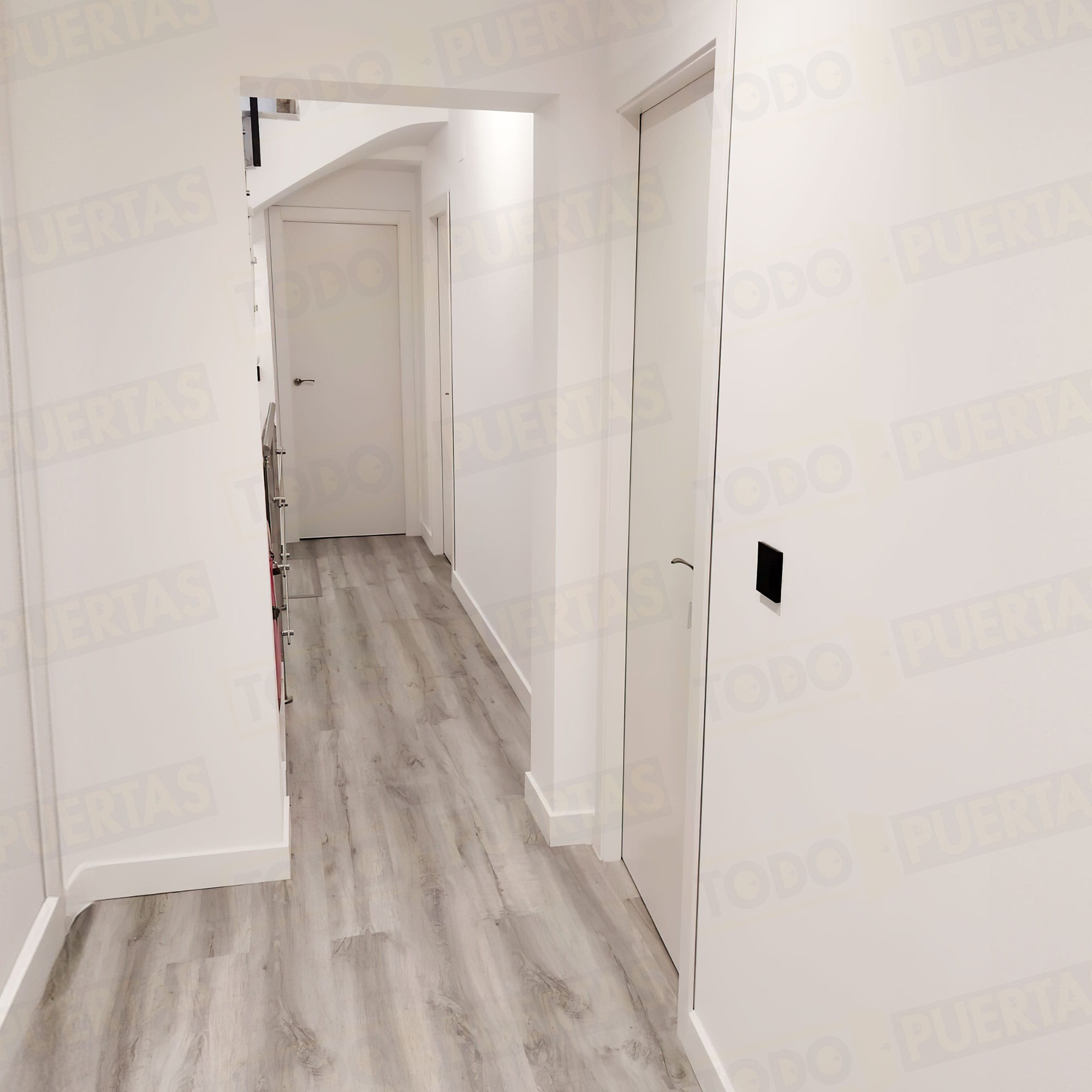 Foto Puertas Lacadas Blancas cliente 20