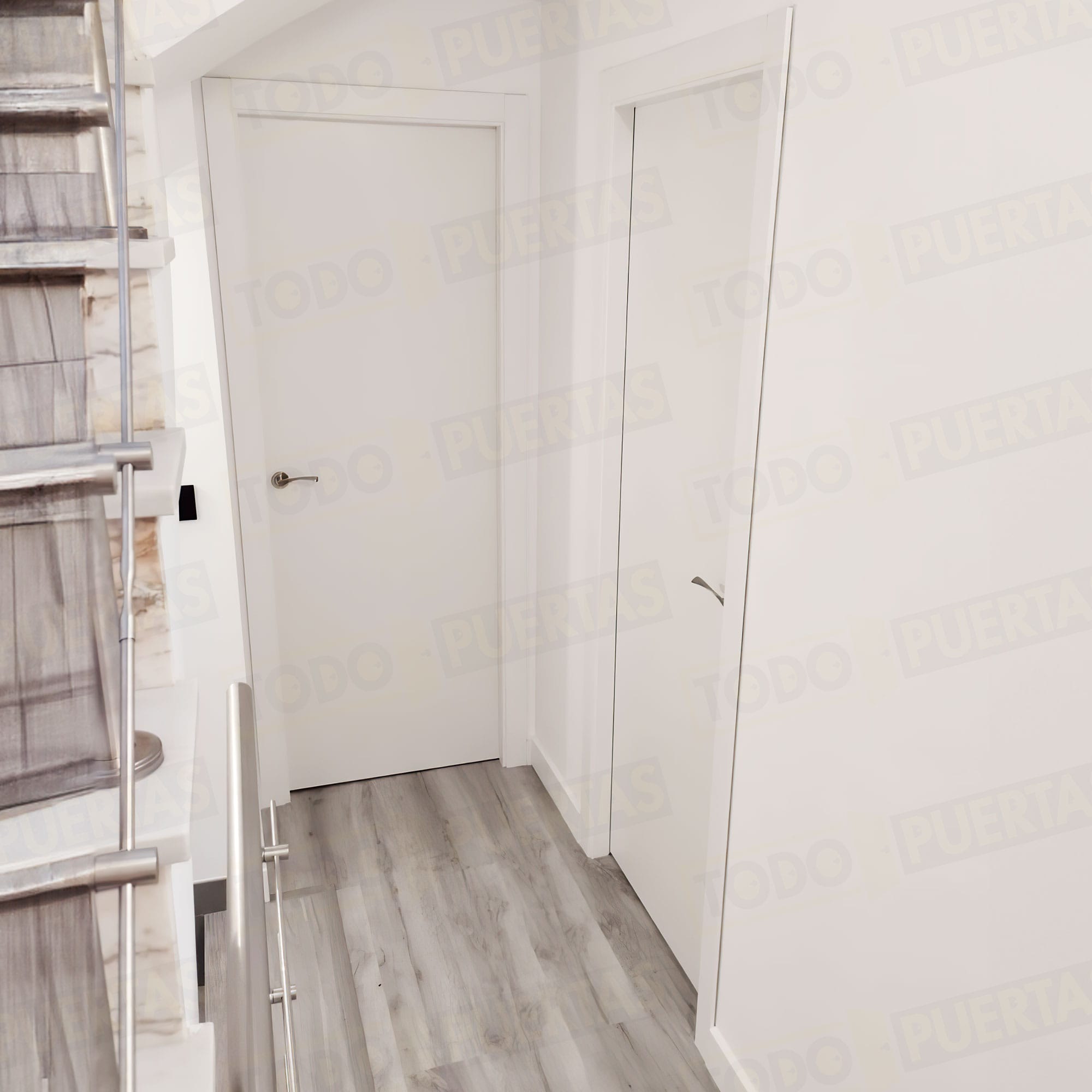 Foto Puertas Lacadas Blancas cliente 23