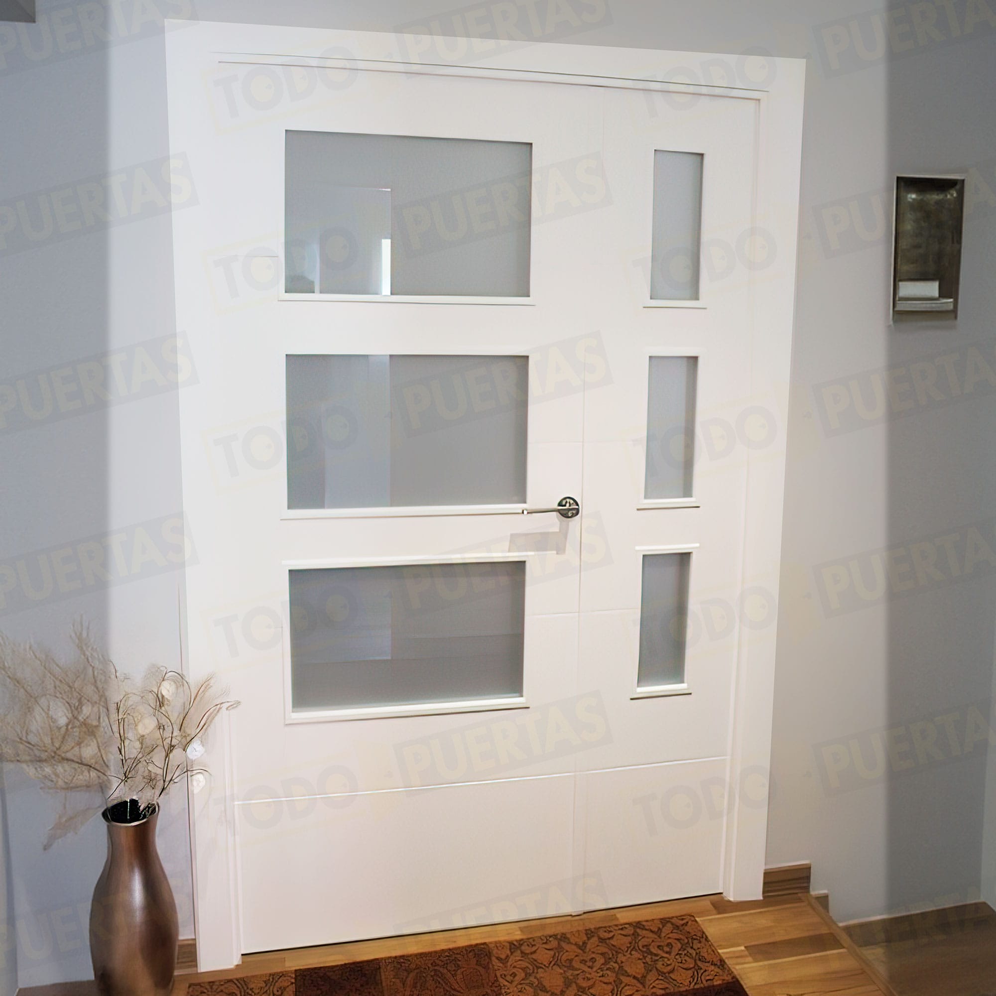 Foto Puertas Lacadas Blancas cliente 13