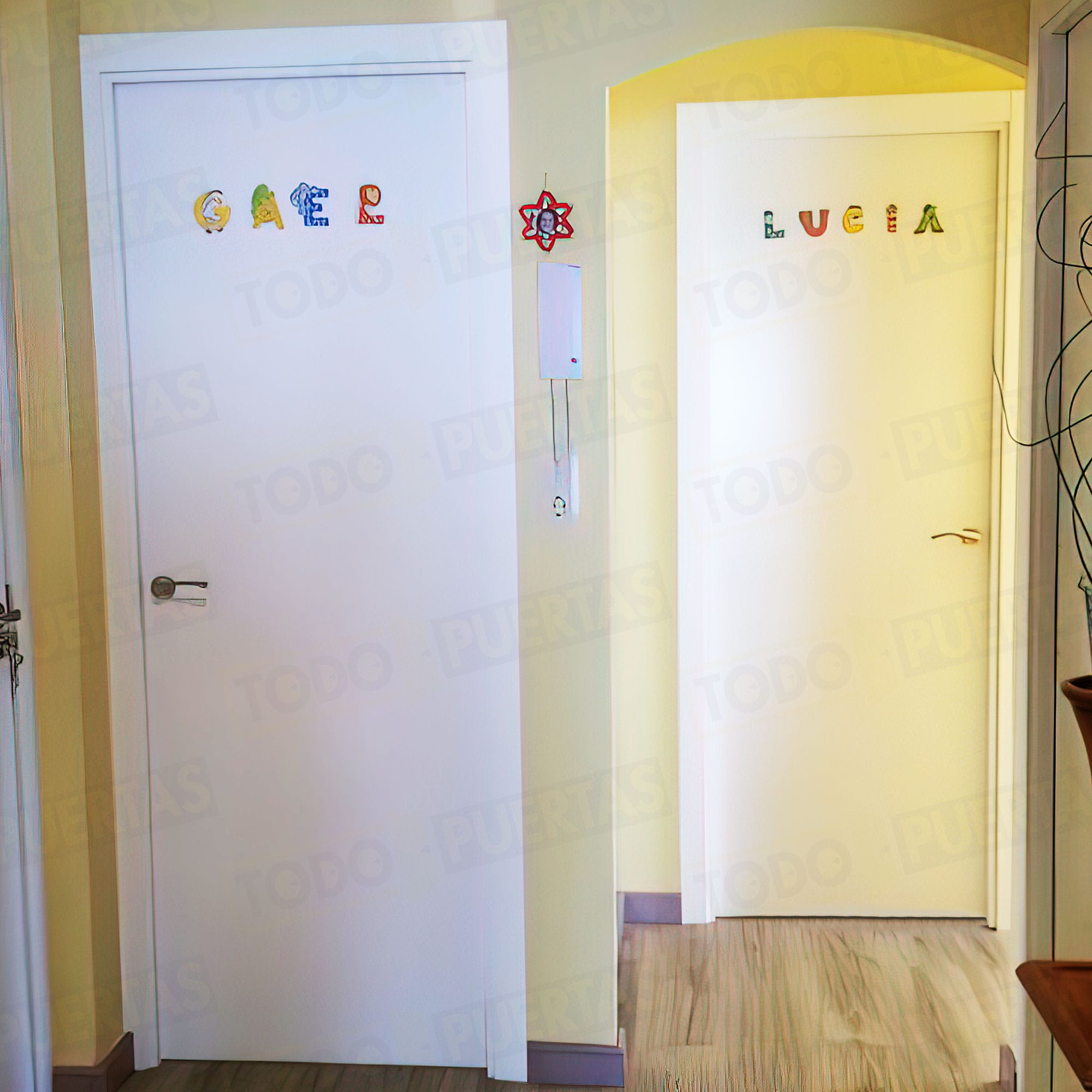 Foto Puertas Lacadas Blancas cliente 4