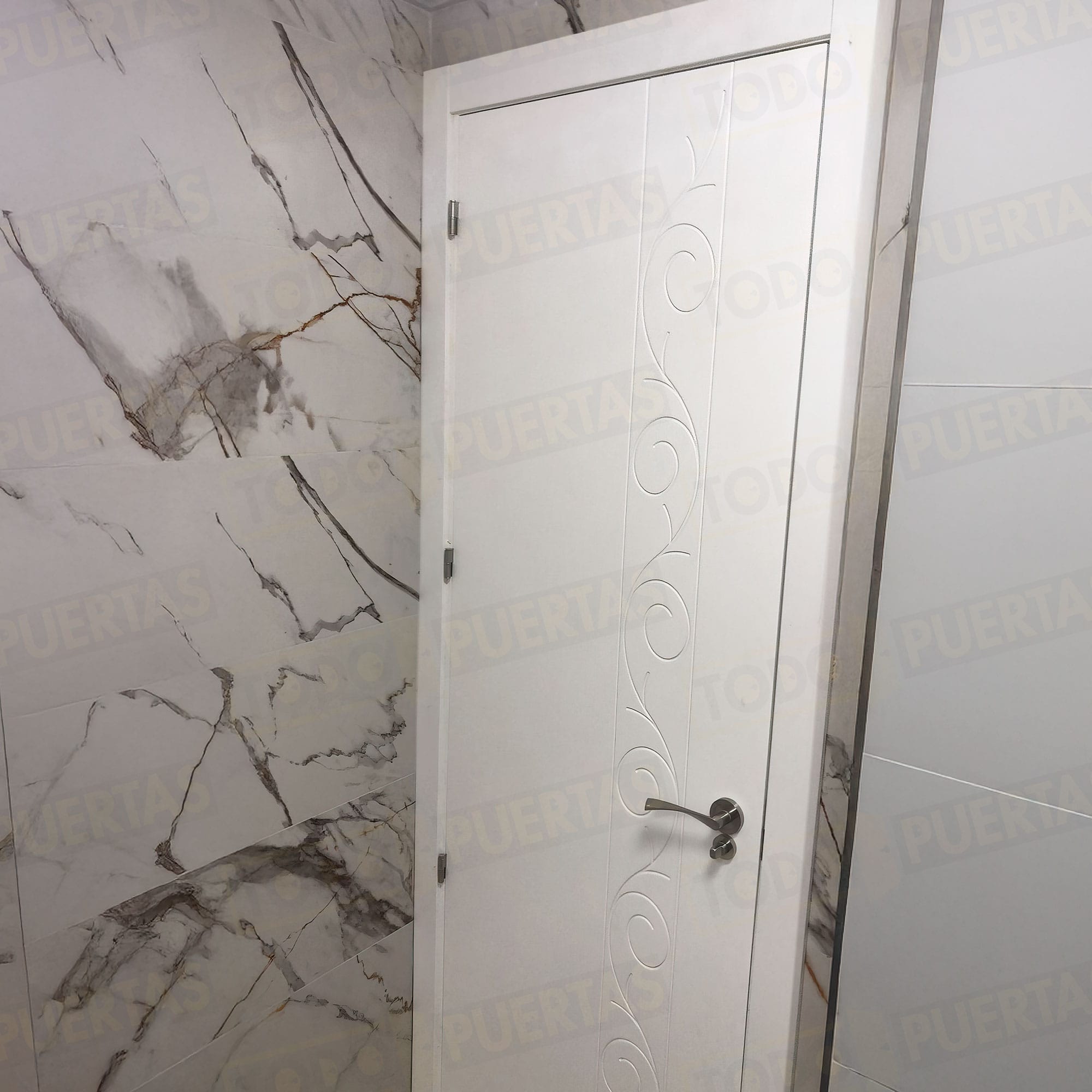 Foto Puertas Lacadas Blancas cliente 28