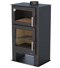 Estufas de leña con horno