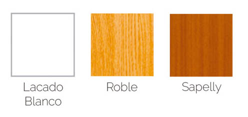 Acabados para las puertas plegable de madera