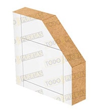 Maderas de las puertas de interior: MDF