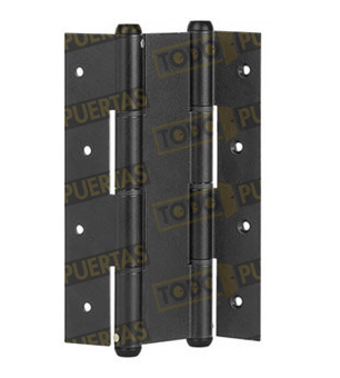 Bisagra de color negro para Puertas de Vaivén