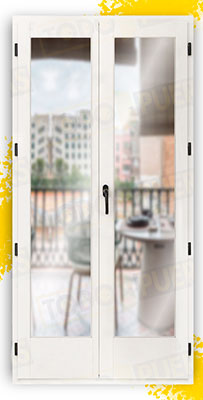 Balconera Grande de Madera Natural de Pino Mod. V2 Lacada