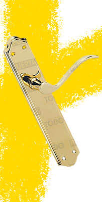 Manilla Mod. Z3509-BM de Placa