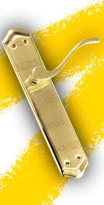 Manilla Mod. Z3809-BM de Placa