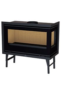 Estufa de Leña Insertable Mod. Cairo 90-E de Bronpi