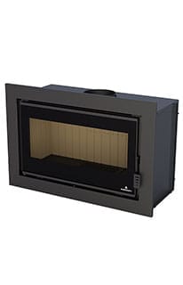 Estufa de Leña Insertable Mod. Florida-P Visión de Bronpi