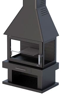 Chimenea de Leña Mod. Huelva de Bronpi