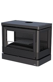 Estufa de Leña Tradicional Mod. Versalles-C de Bronpi