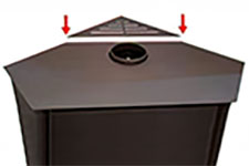 Ángulo de Montaje en Esquina Mod. KIT-E-M