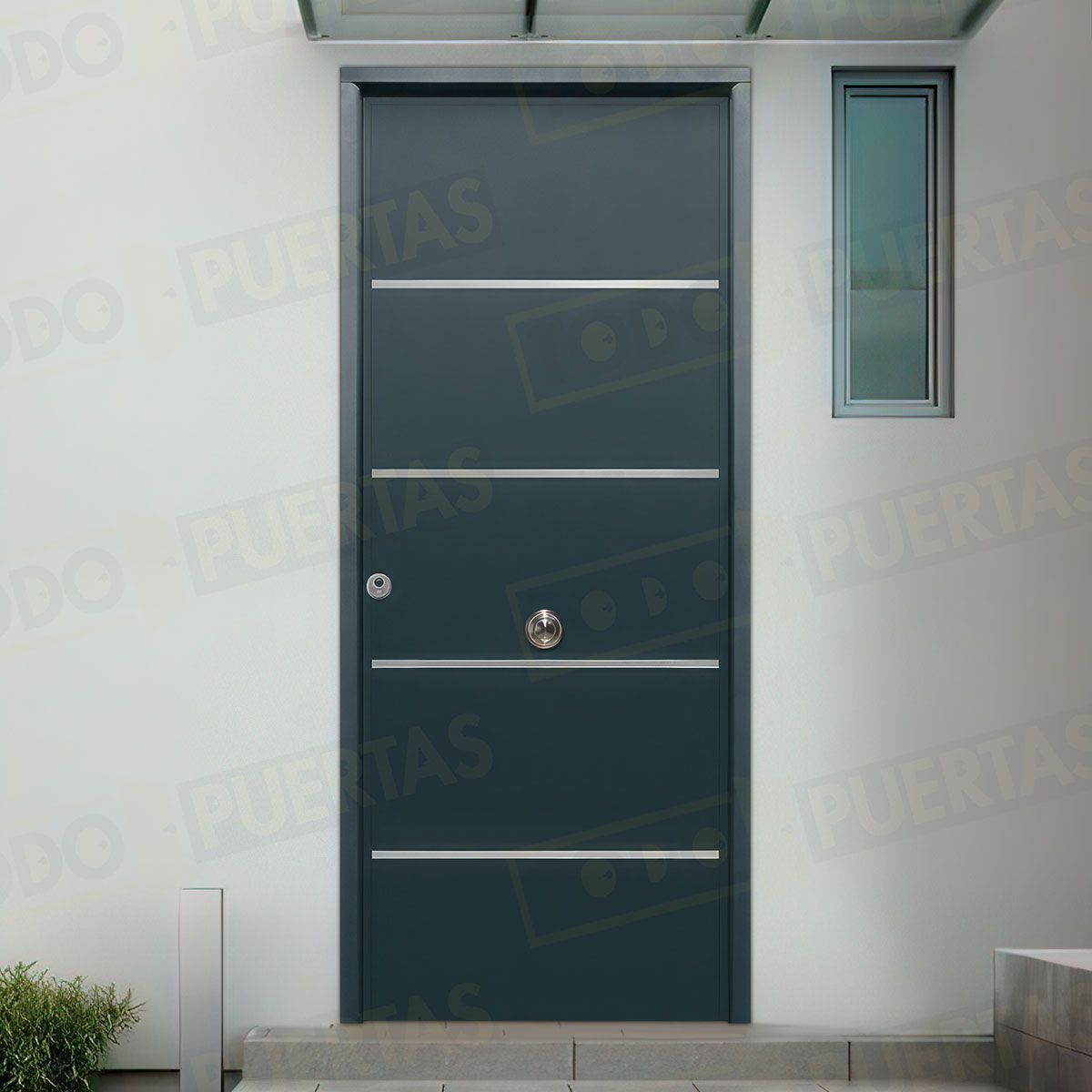 Puerta Acorazada Cintia FM Sagacor 100 Gris Antracita 7016 (Dos Caras Iguales)