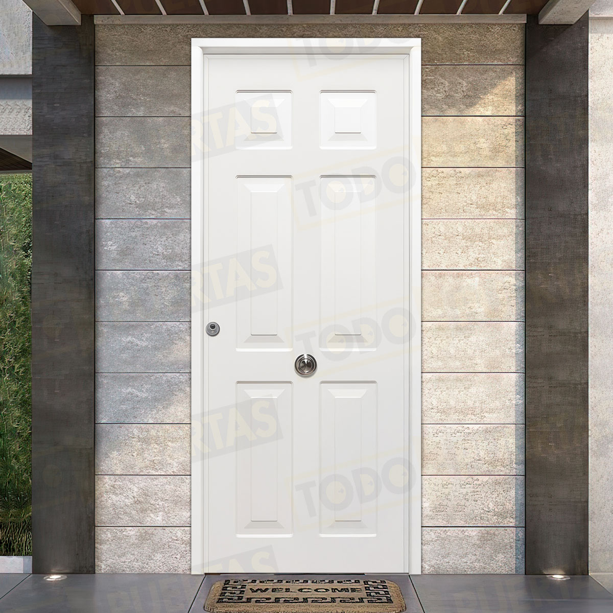Puerta Acorazada Yedra Sagacor 100 Blanca (Dos Caras Iguales)