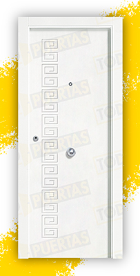 Puerta Block Blindada Mod. Grecia 2060x870 mm.