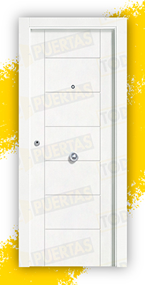 Puerta Block Blindada Mod. Montecarlo 2060x870 mm.