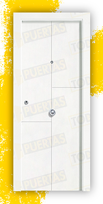 Puerta Block Blindada Mod. Ruanda 2060x870 mm.