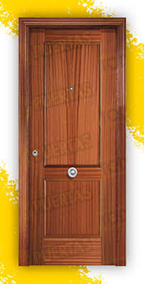 Puerta Block Blindada Mod. Trotanda Sapelly 2060x870 mm.