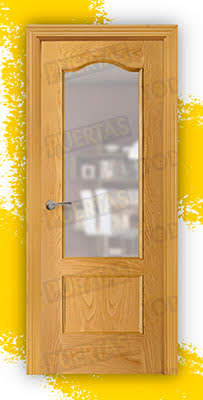 Puerta Block de Alta Calidad Mod. Pinto ZV1 Roble