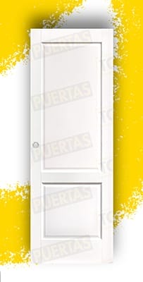 Puerta Corredera Mod. Altea Lacada Blanca