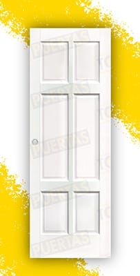 Puerta Corredera Mod. Hernández Lacada Blanca