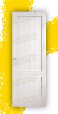 Puerta Corredera Mod. Tarancón Lacada Blanca