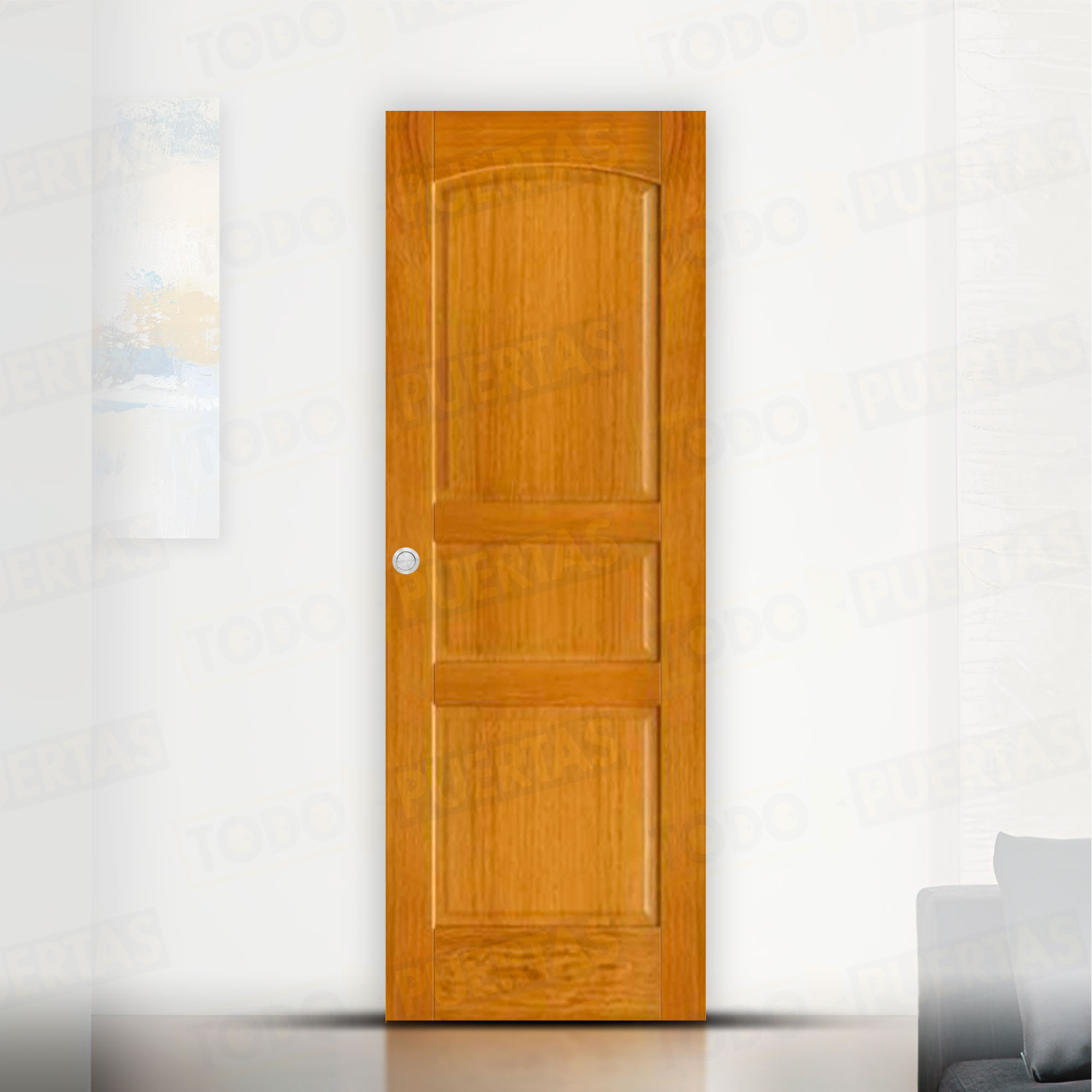 Puerta Corredera Mod. Fontán Miel