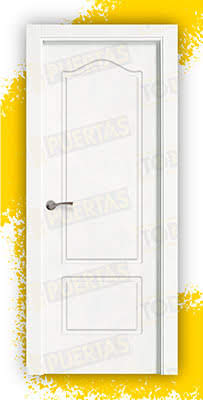 Puerta Block Maciza Lacada Blanca Mod. Togo