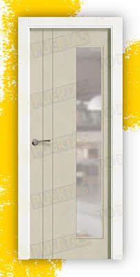 Puerta Block Maciza ColorLac7044 Mod. Álava V1L