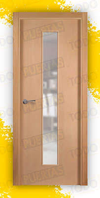 Puerta Block Aligerada Mod. Islandia Haya V1C