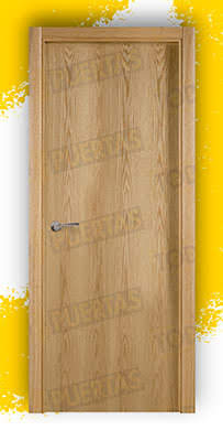 Puerta Block Aligerada Mod. Islandia Roble