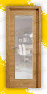 Puerta Block de Alta Calidad Mod. Palermo Roble V1