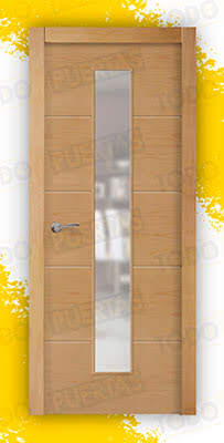 Puerta Block de Alta Calidad Mod. Zanzibar Haya V1C