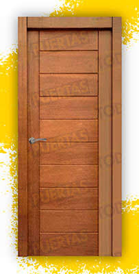 Puerta Block Madera Maciza Mod. Cervantes Roble
