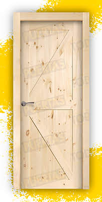 Puerta Granero Block Madera Mod. GR001 (CRUDO)