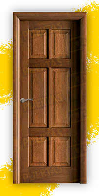 Puerta Block Madera Maciza Mod. Hernández