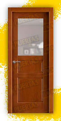 Puerta Block Madera Maciza Mod. Tresmares ZV1