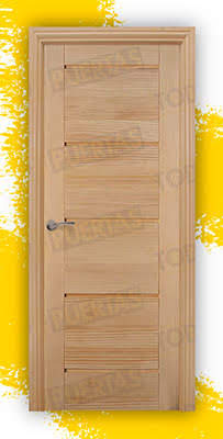 Puerta Block Madera Maciza Mod. Turiel (CRUDO)