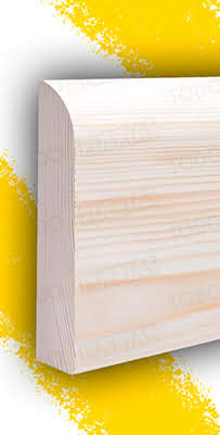 Pack 10 Rodapiés (22 metros) Mod. M103 Crudo