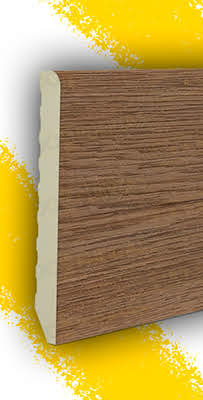 Pack 10 Rodapiés (22 metros) Aero Tostado Melamina