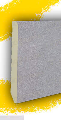 Pack 10/12 Rodapiés (22/26,4 metros) Aluminio Melamina