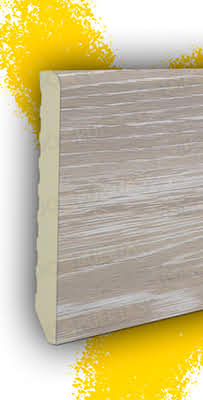 Pack 10 Rodapiés (22 metros) Roble Star Melamina