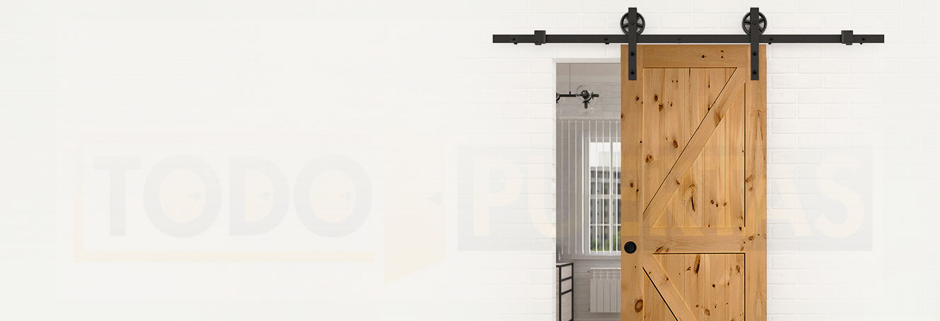 Nuevas Puertas Tipo Granero ¡Madera Maciza!